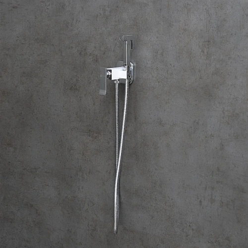 Гигиенический душ Lemark Contest LM5820CW, встраиваемый, хром/белый Гигиенический душ Lemark Contest LM5820CW, встраиваемый, хром/белый