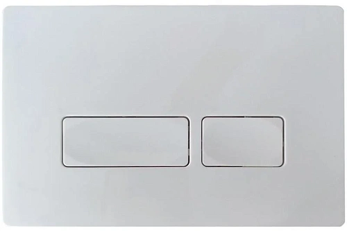 Клавиша смыва Ceruttispa CR02WH белая, матовая Клавиша смыва Ceruttispa CR02WH белая, матовая