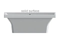 Ванна отдельностоящая Astra-Form КАПРИ 01010087 Solid Surface 1800х800 Ванна отдельностоящая Astra-Form КАПРИ 01010087 Solid Surface 1800х800