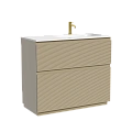 Тумба под раковину SANCOS Folk Floor FL100FRCP правая 995х445х850 капучино, напольная Тумба под раковину SANCOS Folk Floor FL100FRCP правая 995х445х850 капучино, напольная