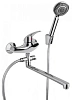 Смеситель для ванны Paini Smile 39CR112P19 с душевым гарнитуром