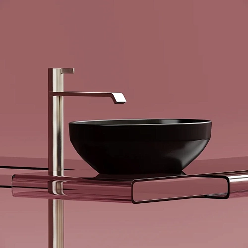 Раковина Ceramica Nova ELEMENT CN6056MB черный матовый накладная Раковина Ceramica Nova ELEMENT CN6056MB черный матовый накладная