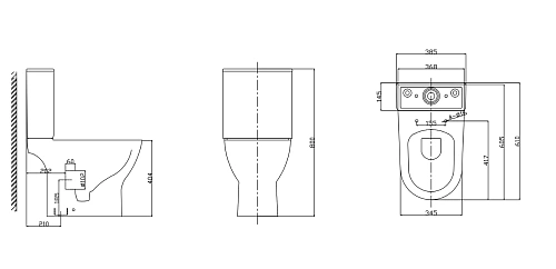 Унитаз напольный Taliente Arte Vortex AR33043 Nero черный матовый, с бачком и крышкой микролифт Унитаз напольный Taliente Arte Vortex AR33043 Nero черный матовый, с бачком и крышкой микролифт