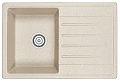 Кухонная мойка Granula 7602, БЕЖЕВЫЙ, СтандАРТ кварц 760х500 Кухонная мойка Granula 7602, БЕЖЕВЫЙ, СтандАРТ кварц 760х500