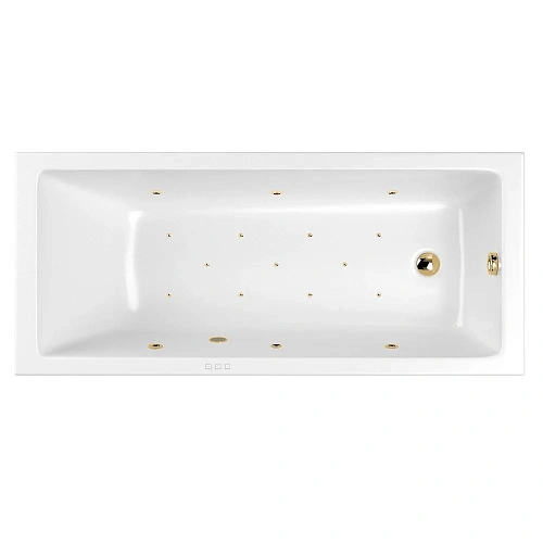 Акриловая ванна WHITECROSS Wave 160x80 RELAX (золото) 0101.160080.100.RELAX.GL Акриловая ванна WHITECROSS Wave 160x80 RELAX (золото) 0101.160080.100.RELAX.GL