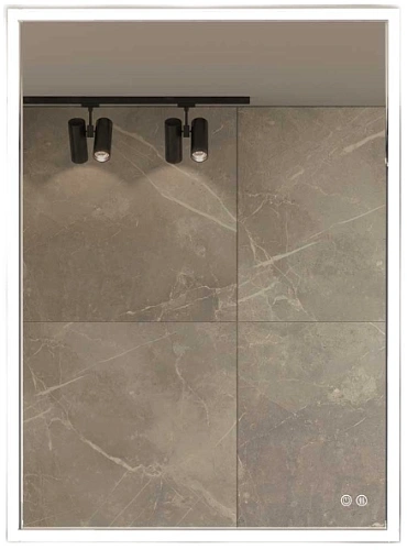 Зеркало Vincea LED VLM-3VN600-2 600х800 c сенсорным выключателем и диммером, антизапотевание Зеркало Vincea LED VLM-3VN600-2 600х800 c сенсорным выключателем и диммером, антизапотевание