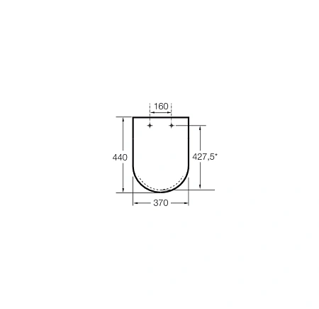 Крышка-сиденье Roca Carmen soft close 801B5238B Крышка-сиденье Roca Carmen soft close 801B5238B