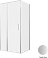 Душевой уголок Allen Brau Priority 100x80 3.31029.BA + 3.31041.BA серебро браш Душевой уголок Allen Brau Priority 100x80 3.31029.BA + 3.31041.BA серебро браш