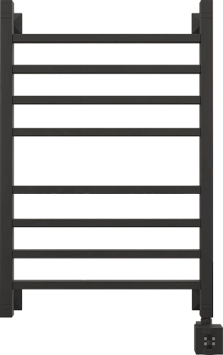 Полотенцесушитель электрический EWRIKA Деметра LP 80х50, матовый черный R 536061 Полотенцесушитель электрический EWRIKA Деметра LP 80х50, матовый черный R 536061