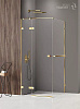 Картинка анонса товара «душевой уголок new trendy avexa gold shine l 90x90x200 exk-3170 золото»