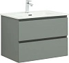 Тумба с раковиной Aquanet Вега 2.0 70 00344770 мисти грин