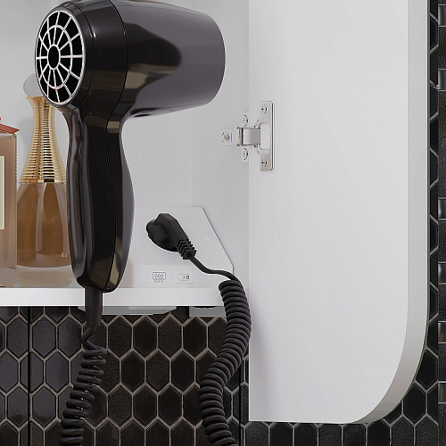 Зеркальный шкаф Opadiris Элеганс 70 премиум 00-00006755 Зеркальный шкаф Opadiris Элеганс 70 премиум 00-00006755