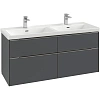 Тумба под раковину Villeroy &amp; Boch Subway 3.0 Graphite / Graphite C56802VR