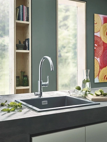 Смеситель для кухни GROHE Blue Pure Eurosmart (31722000) с функцией очистки водопроводной воды, хром Смеситель для кухни GROHE Blue Pure Eurosmart (31722000) с функцией очистки водопроводной воды, хром