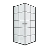 Картинка анонса товара «душевой уголок new trendy new soleo black 90x90x195 d-0285a/d-0285a (черный)»