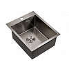 Картинка анонса товара «кухонная мойка milacio denia 41 steel (mc.77469) сталь воронёная»