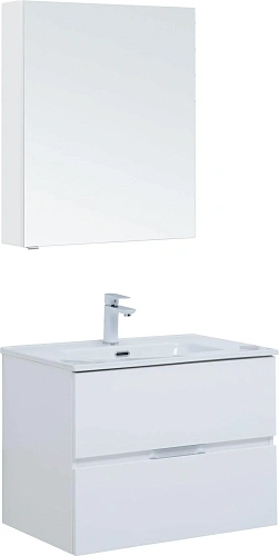 Комплект мебели Aquanet Алвита new 70 00306178 белый матовый Комплект мебели Aquanet Алвита new 70 00306178 белый матовый