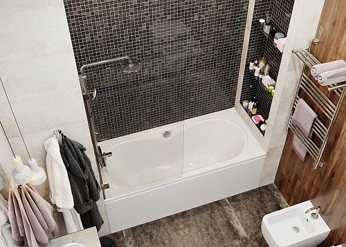 Акриловая ванна VAGNERPLAST BRIANA 185x90 VPBA185BRI2X-04 Акриловая ванна VAGNERPLAST BRIANA 185x90 VPBA185BRI2X-04