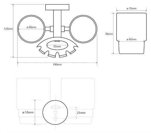 Стакан Bemeta OMEGA 104110042 Стакан Bemeta OMEGA 104110042