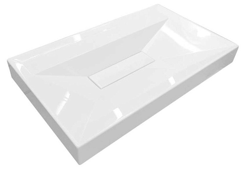 Раковина Эстет Квадро 85 ФР-00016642 850х500 накладная Раковина Эстет Квадро 85 ФР-00016642 850х500 накладная