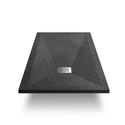 Душевой поддон Vincea VST-4SR9011A, 1100x900x25, антрацит из искусственного камня Душевой поддон Vincea VST-4SR9011A, 1100x900x25, антрацит из искусственного камня