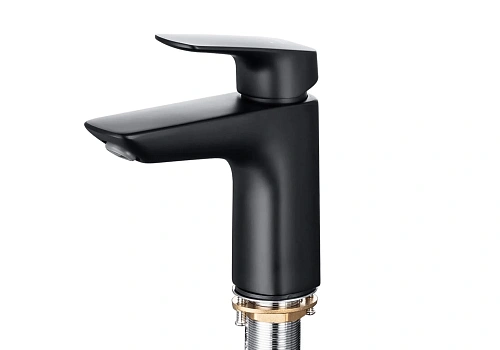 Смеситель для раковины Aquatek ВЕГА AQ1012MB черный матовый Смеситель для раковины Aquatek ВЕГА AQ1012MB черный матовый