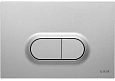 Клавиша смыва Vitra Loop O 740-0940 шлифованный металл Клавиша смыва Vitra Loop O 740-0940 шлифованный металл