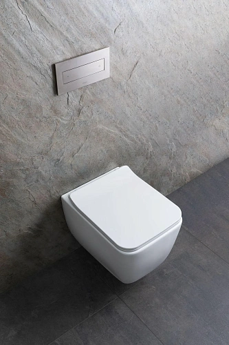 Унитаз подвесной Allen Brau Liberty 4.33007.21 с крышкой, белый матовый Унитаз подвесной Allen Brau Liberty 4.33007.21 с крышкой, белый матовый