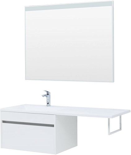 Тумба под раковину Aquanet Токио 68 белый (подвесная, 1 ящик) 00236917 Тумба под раковину Aquanet Токио 68 белый (подвесная, 1 ящик) 00236917