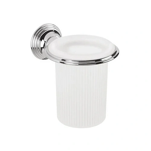 Стакан Colombo Hermitage B3302.CR-VAN подвесной, хром/матовое стекло Стакан Colombo Hermitage B3302.CR-VAN подвесной, хром/матовое стекло