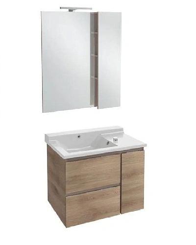 Комплект мебели 100 см Jacob Delafon Soprano , квебекский дуб, 2 выдвижных ящика, 1 внутренний ящик, EB1337-NF+EXK122-00+EB1334-N08-E10 Комплект мебели 100 см Jacob Delafon Soprano , квебекский дуб, 2 выдвижных ящика, 1 внутренний ящик, EB1337-NF+EXK122-00+EB1334-N08-E10