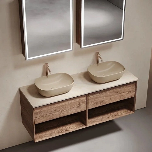 Столешница Sancos Kreman TT140A2X из керамогранита 1400х460 c отверстием под смеситель Столешница Sancos Kreman TT140A2X из керамогранита 1400х460 c отверстием под смеситель