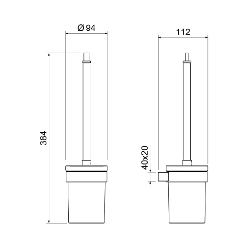 Ершик для унитаза Timo Luiro 18561/17 золото матовое Ершик для унитаза Timo Luiro 18561/17 золото матовое