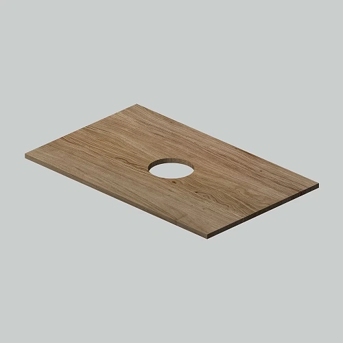 Столешница AM.PM Func M8FST0800OF 80 см, дерево текстурированная Столешница AM.PM Func M8FST0800OF 80 см, дерево текстурированная