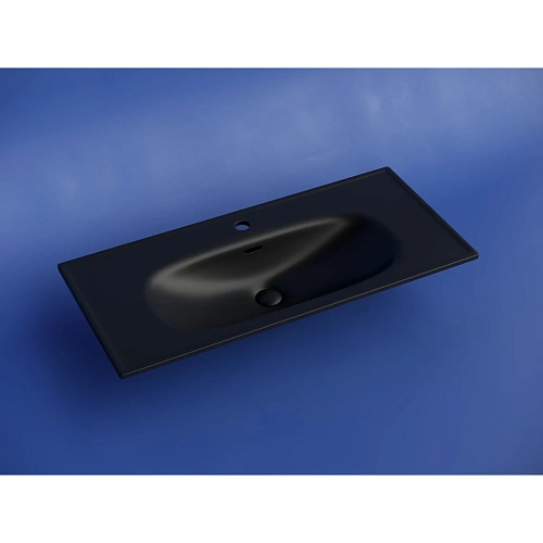 Раковина Ceramica Nova Sabo CN13003MB накладная 1000x460x130 черный матовый Раковина Ceramica Nova Sabo CN13003MB накладная 1000x460x130 черный матовый