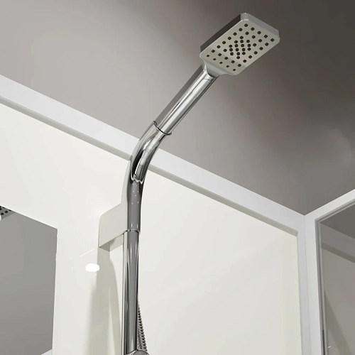 Душевая кабина Niagara Standart ST80/15Q/BK (80х80х200) квадрат, поддон 15см, распашная, проф.белый, без крыши Душевая кабина Niagara Standart ST80/15Q/BK (80х80х200) квадрат, поддон 15см, распашная, проф.белый, без крыши