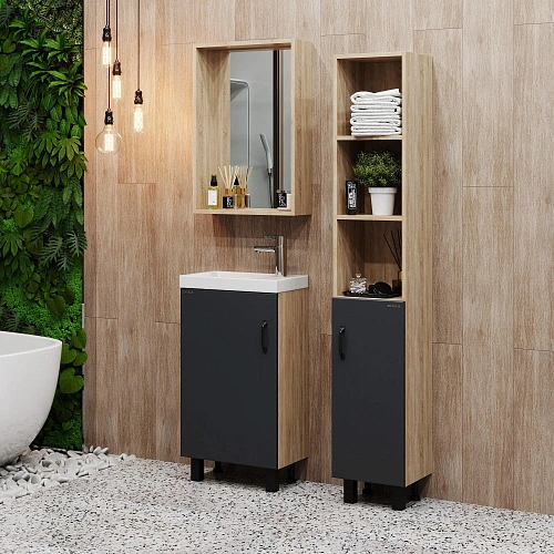 Зеркало Onika Тимбер 48 см 204803 дуб сонома Зеркало Onika Тимбер 48 см 204803 дуб сонома