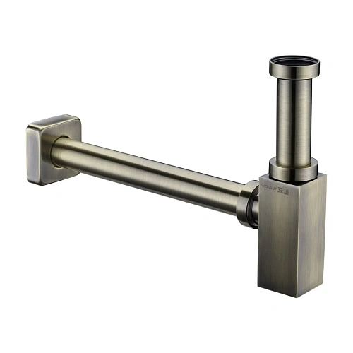 Сифон для раковины WasserKRAFT A096 светлая бронза Сифон для раковины WasserKRAFT A096 светлая бронза