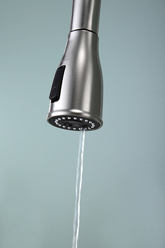 Смеситель для кухни Paulmark LANGE брашированная сталь La214212-BS Смеситель для кухни Paulmark LANGE брашированная сталь La214212-BS