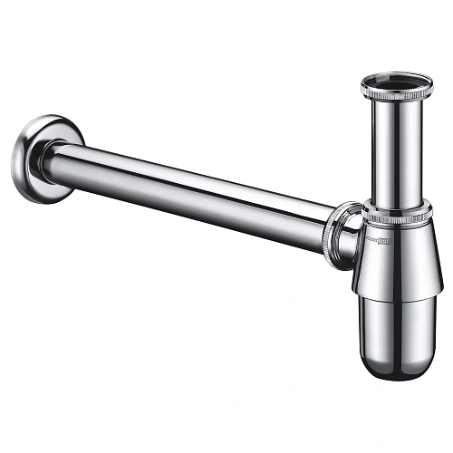 Сифон для раковины WasserKRAFT A071 хром Сифон для раковины WasserKRAFT A071 хром