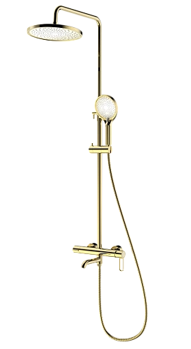 Душевая система Splenka S03.24.23, золото Душевая система Splenka S03.24.23, золото