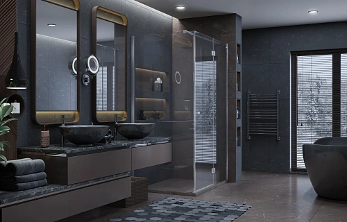 Душевой уголок Ambassador Diamond 12011107R (1200x800x2000) Душевой уголок Ambassador Diamond 12011107R (1200x800x2000)