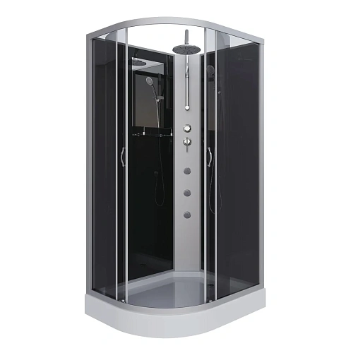 Душевая кабина Niagara Classic NG-3512-14RBKTG (1200х800х2100) низкий поддон (13см) стекло тонированное 35121433RBKTG Душевая кабина Niagara Classic NG-3512-14RBKTG (1200х800х2100) низкий поддон (13см) стекло тонированное 35121433RBKTG