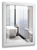 Зеркало SILVER MIRRORS 605x805 сенсорный выключатель, белый багет Магнум (ФР-00001364)