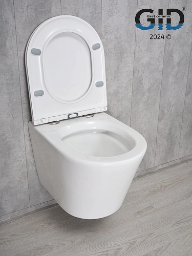 Унитаз подвесной Gid Tr2130 62235Y белый 50x36x35 с крышкой микролифт Унитаз подвесной Gid Tr2130 62235Y белый 50x36x35 с крышкой микролифт