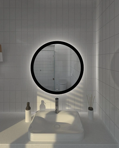 Зеркало Sintesi CALLISTO 80 D 800 SIN-SPEC-CALLISTO-80 с LED-подсветкой Зеркало Sintesi CALLISTO 80 D 800 SIN-SPEC-CALLISTO-80 с LED-подсветкой