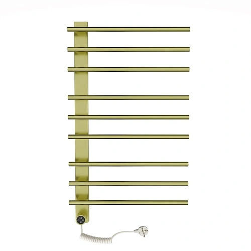 Полотенцесушитель электрический Wonzon & Woghand брашированное золото (WW-AL349-BG) Полотенцесушитель электрический Wonzon & Woghand брашированное золото (WW-AL349-BG)