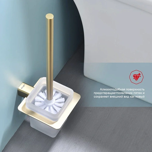 Ершик для унитаза Raglo R301.10.03 сатин золотой Ершик для унитаза Raglo R301.10.03 сатин золотой