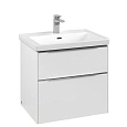 Тумба под раковину Villeroy & Boch Subway 3.0 с подсветкой Pure White / Pure White C576L0VF Тумба под раковину Villeroy & Boch Subway 3.0 с подсветкой Pure White / Pure White C576L0VF