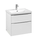 Тумба под раковину Villeroy & Boch Subway 3.0 с подсветкой Pure White / Pure White C576L0VF Тумба под раковину Villeroy & Boch Subway 3.0 с подсветкой Pure White / Pure White C576L0VF